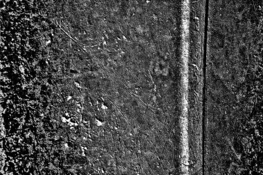 Çizik ve çatlaklarla metal doku