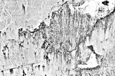 Dökülen boya paslı metal dokusu