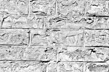 Soyut eski duvar dokusu. Siyah ve beyaz desenli arkaplan   