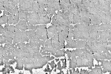 Soyut eski duvar dokusu. Siyah ve beyaz desenli arkaplan   