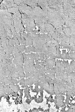 Soyut eski duvar dokusu. Siyah ve beyaz desenli arkaplan   