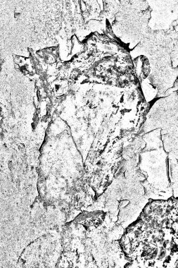 Dökülen boya paslı metal dokusu