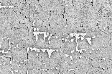 Soyut eski duvar dokusu. Siyah ve beyaz desenli arkaplan   