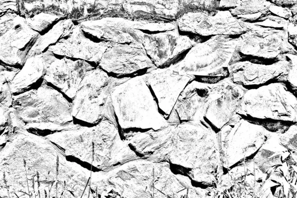 Abstrakte Alte Wandtextur Schwarz Weiß Strukturierter Hintergrund — Stockfoto