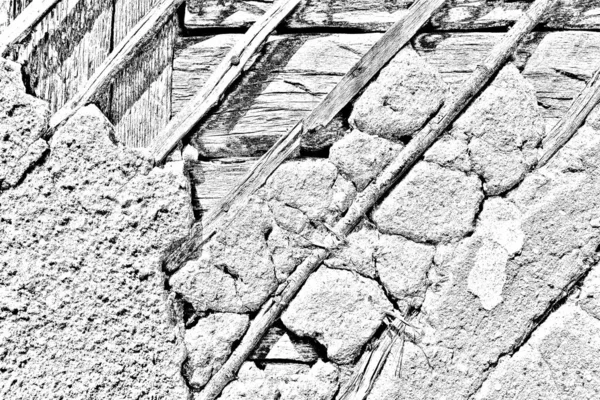 Soyut Eski Duvar Dokusu Siyah Beyaz Desenli Arkaplan — Stok fotoğraf