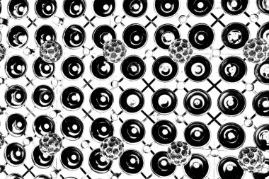 Soyut arkaplan. Monokrom dokusu. Siyah ve beyaz desenli arkaplan