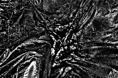 Kırışık kırmızı polietilen film dokusu