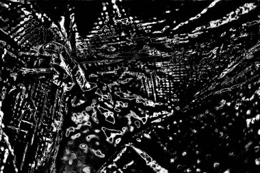 Kırışık kırmızı polietilen film dokusu