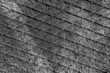 Çizik ve çatlaklarla metal doku