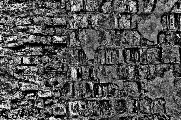 Старая Кирпичная Стена Фоновом Изображении — стоковое фото