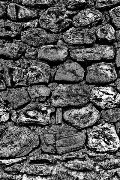 Background Stacked Stone Wall — Stock Photo, Image