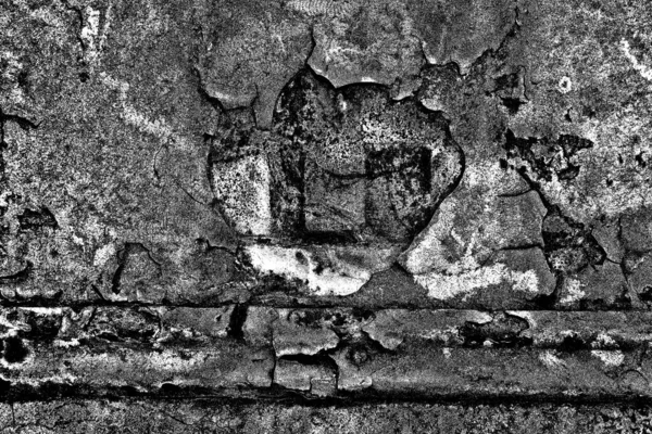 Peeling Paint Rusting Metal Rough Texture — Stock Photo, Image