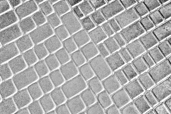 Struktura Chodníku Černobílé Texturované Pozadí — Stock fotografie