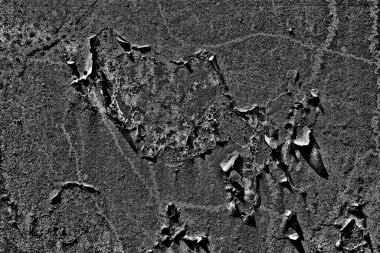 Dökülen boya paslı metal dokusu