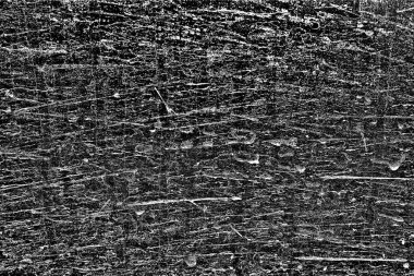 Çizik ve çatlaklarla metal doku