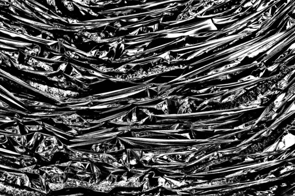 stock image aluminum foil texture close up