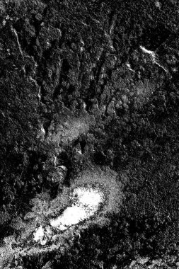 Çizik ve çatlaklarla metal doku