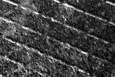 Çizik ve çatlaklarla metal doku