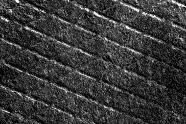 Çizik ve çatlaklarla metal doku