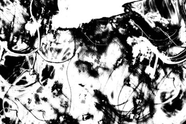 Hareket halindeki kaotik ışıklar odak noktasını bulanıklaştırır - soyut fotoğraf arkaplanı.