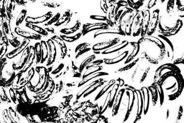 Soyut arkaplan. Monokrom dokusu. Siyah ve beyaz desenli arkaplan. 