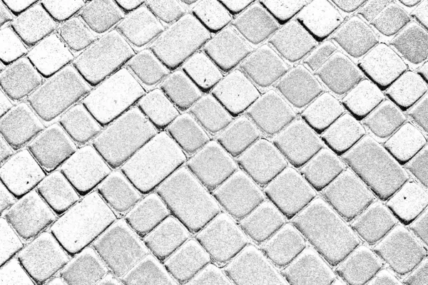 Pavement Texture Black White Textured Background Stock Photo