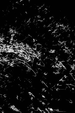 Hareket halindeki kaotik ışıklar odak noktasını bulanıklaştırır - soyut fotoğraf arkaplanı.