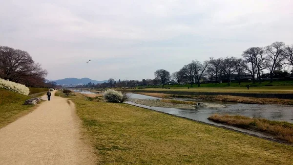 Kyoto 'daki Kamogawa Nehri
