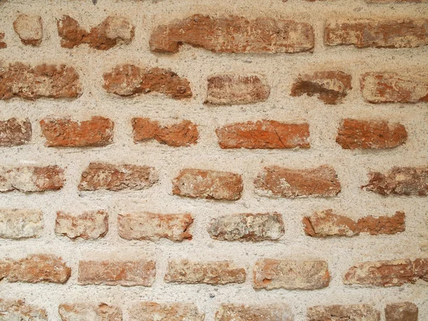Arka plan tuğla ve çimento — Stok fotoğraf