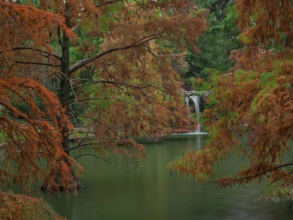 Gölde sonbahar — Stok fotoğraf