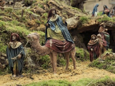 Belen yolda Magi krallar