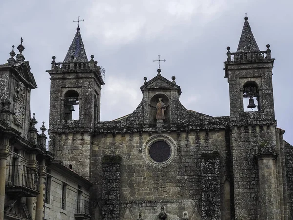 Towers of the Monastery of Santo Estevo — Stock Photo, Image