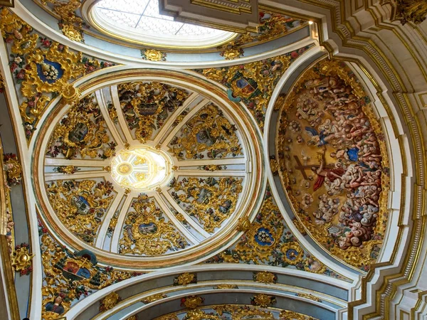 Majestuoso techo de la Sacristia Mayor de la Catedral — Foto de Stock