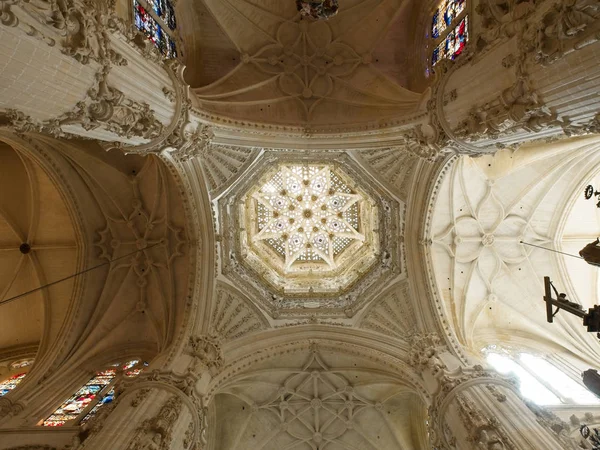 Panoramatická střecha Burgoské katedrály — Stock fotografie