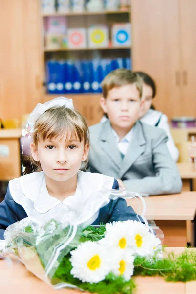 Uczniów w klasie szkoły — Zdjęcie stockowe