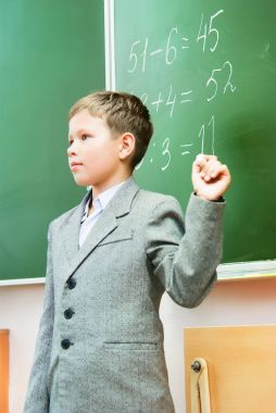 Öğrenciler okul sınıf