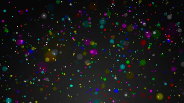 塵の粒子 点の未来的背景 宇宙のイラスト 3Dレンダリング — ストック写真