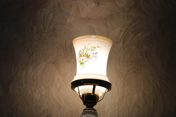 Mysterious Lamp Night Illuminates Walls Dungeon Russia Yaroslavl February 2020 — Stock Photo, Image