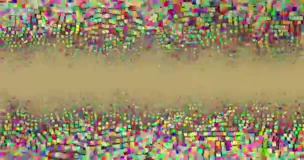 Abstract Composição Colorida Movimento Render — Vídeo de Stock