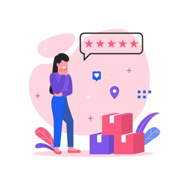 ürün derecelendirme vektörü