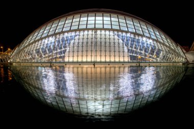 Hemisferic muhteşem bir Laserium, Planetarium ve IMAX sinemasıdır (900 metrekareden fazla ekran). Sanat ve Bilim Şehri kompleksine ait. Bina Santiago Calatrava tarafından tasarlandı..