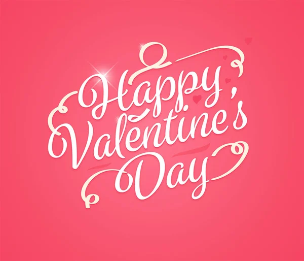 Feliz Día de San Valentín Vintage mano dibujo fondo con corazón — Vector de stock