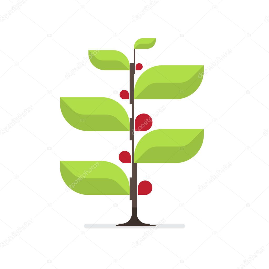 Forestry day logo design. 21st march.  vector illustration.