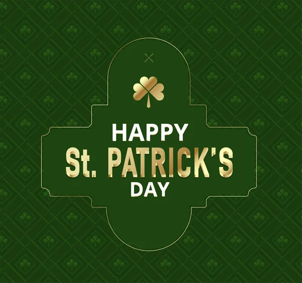 Aziz Patrick günü grafik tasarım. vektör çizim.