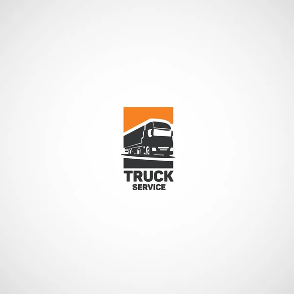 LKW-Service-Logo. — Stockvektor