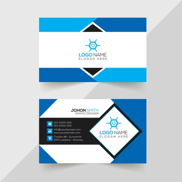 Modern Professional Business Card Template, Simple Business Card, Business Card Design Template, Corporate Business Card Design, Colorful Business Card Template, Creative Business Card, Editable Business Card, Abstract Business Card