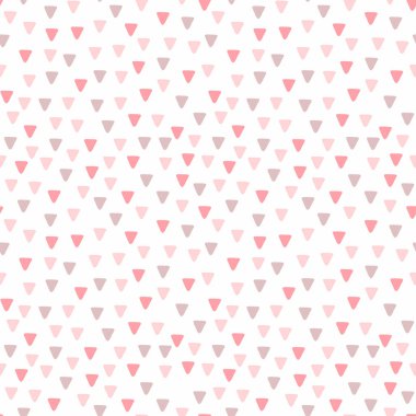 İskandinav tarzı üçgenlerle kusursuz desen. Kumaş için Pastel çizimleri, Duvar Kağıdı. 