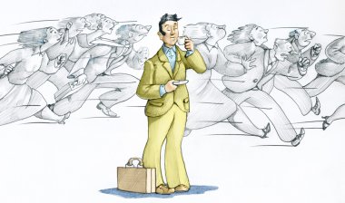 Kahve molası sakin ol