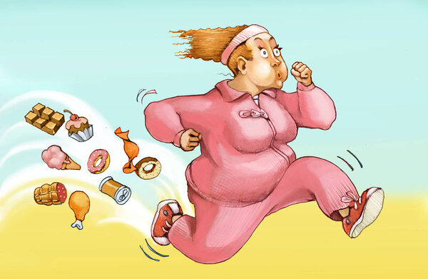 Сжигать калории со спортом
