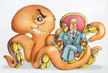 Yolsuzluk sarılma ve politik